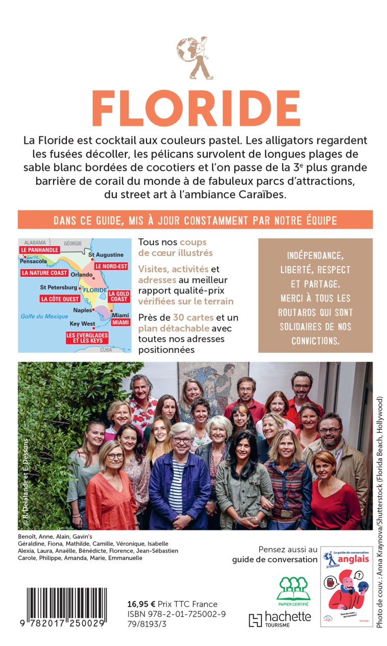 Guide du Routard Floride 2024/25 -   - HACHETTE TOURI