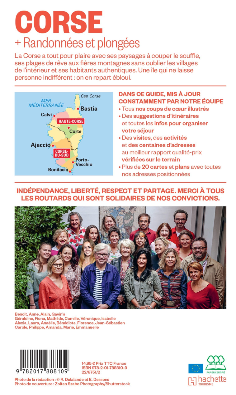 Guide du Routard Corse 2024/25 -   - HACHETTE TOURI