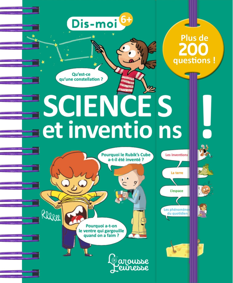 Dis-moi Sciences et inventions - Sabine Boccador - LAROUSSE