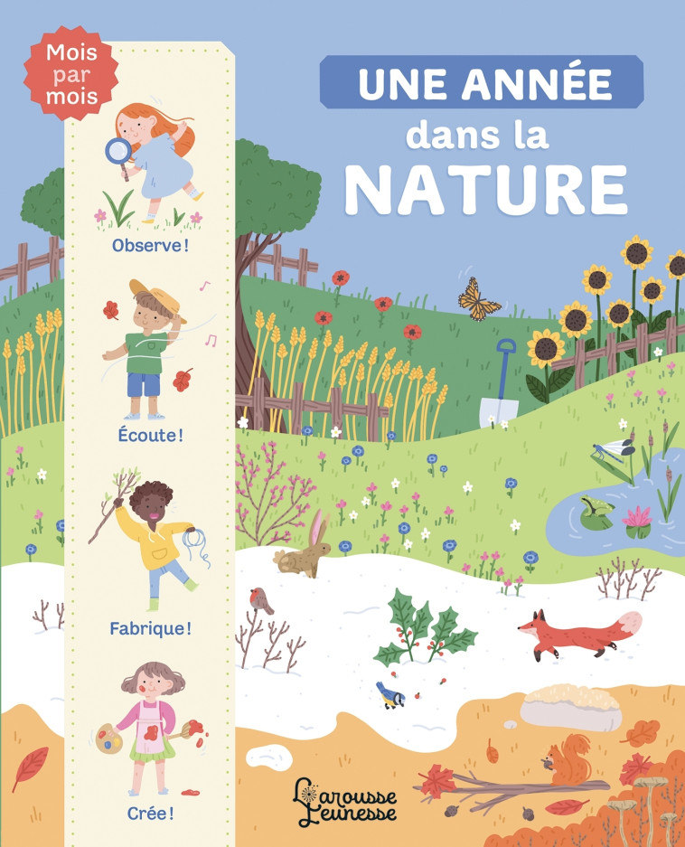 Une année dans la nature - Catherine Zelvelder - LAROUSSE