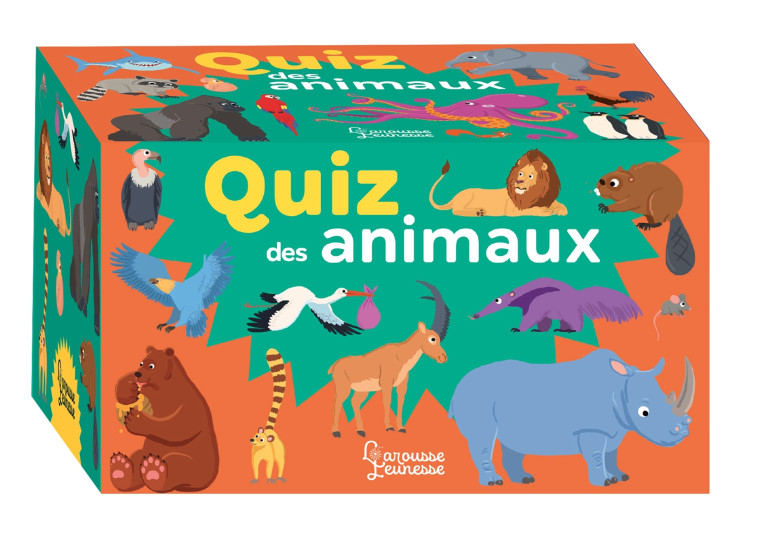 Quiz des animaux - Jean-Michel Jakobowicz - LAROUSSE