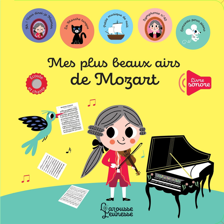 Mes plus beaux airs de Mozart - Paule Battault - LAROUSSE