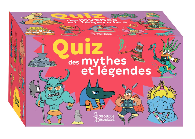 Quiz des mythes et légendes - Sabine Jourdain - LAROUSSE