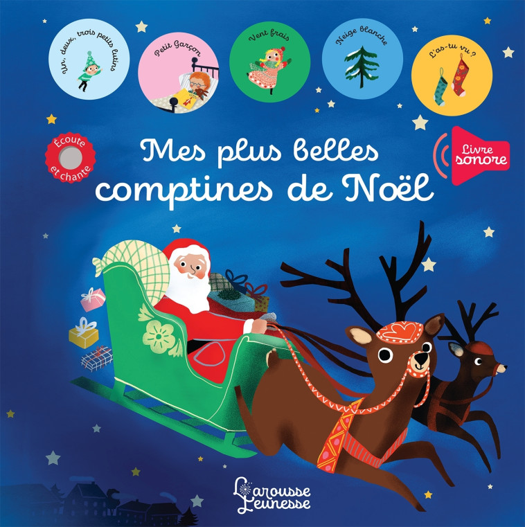 Mes plus belles comptines de Noël - Marie Paruit - LAROUSSE