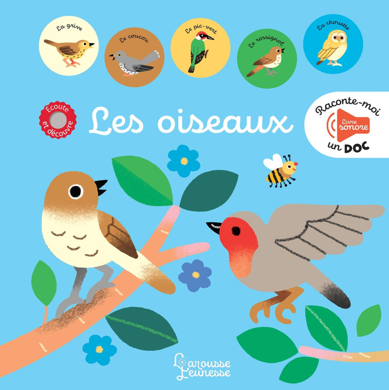 Raconte moi un doc Les oiseaux - Mélisande Luthringer - LAROUSSE