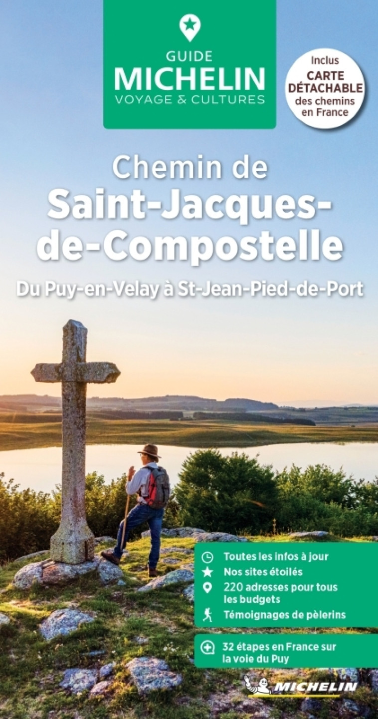 Guide Vert Chemin de Saint-Jacques-de-Compostelle - XXX - MICHELIN