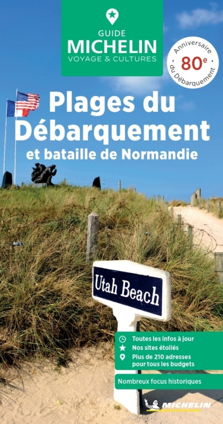 Guide Vert Plages du Débarquement et bataille de Normandie - XXX - MICHELIN