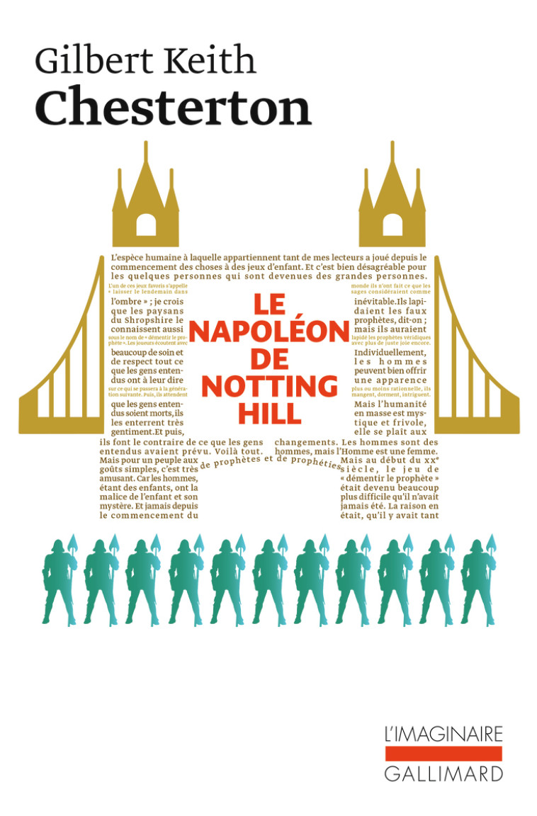 Le Napoléon de Notting Hill - Gilbert Keith Chesterton - GALLIMARD