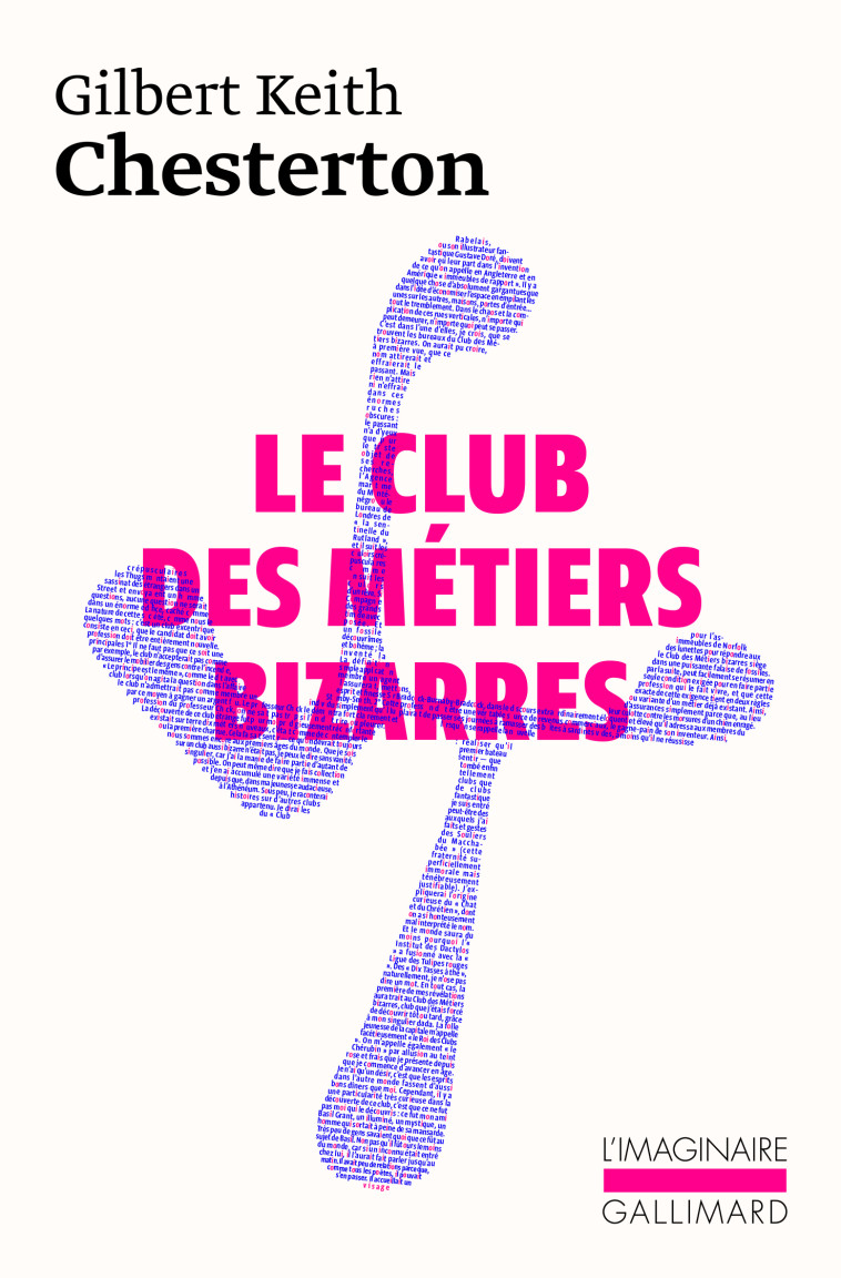 Le Club des métiers bizarres - Gilbert Keith Chesterton - GALLIMARD