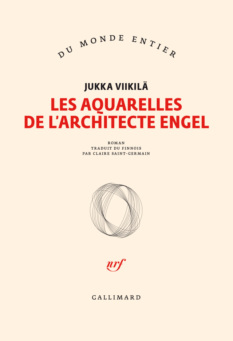 Les aquarelles de l'architecte Engel - Jukka Viikilä - GALLIMARD