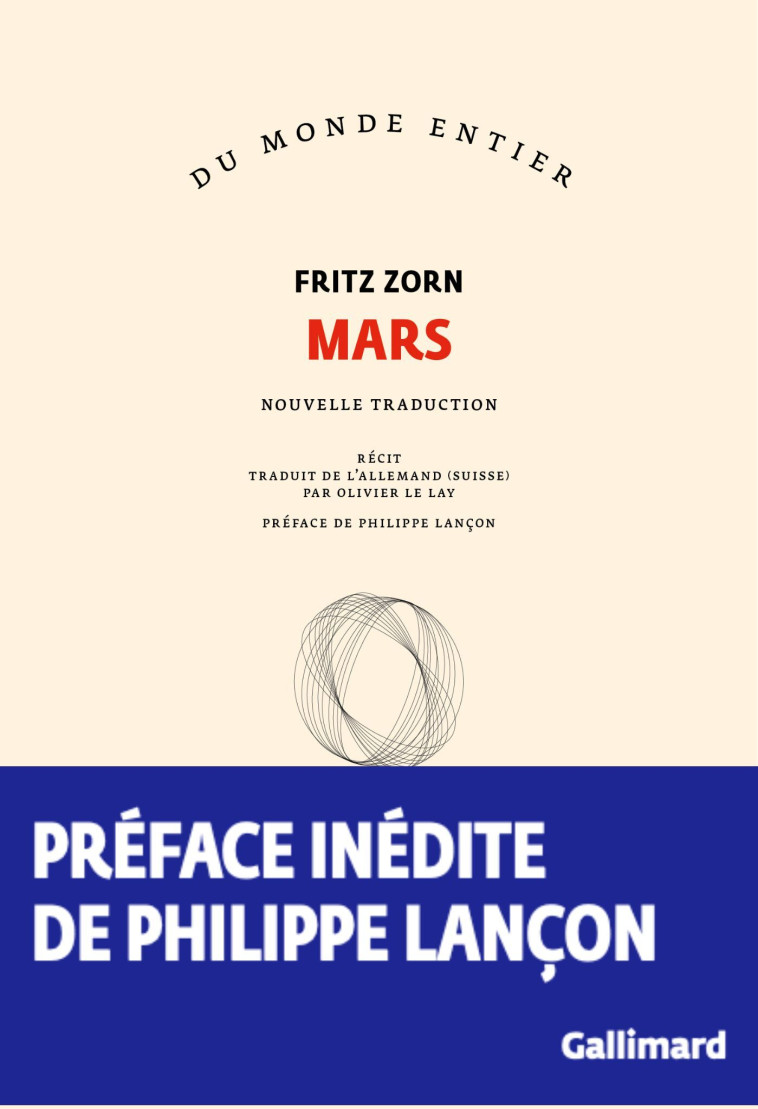 Mars - Fritz Zorn - GALLIMARD