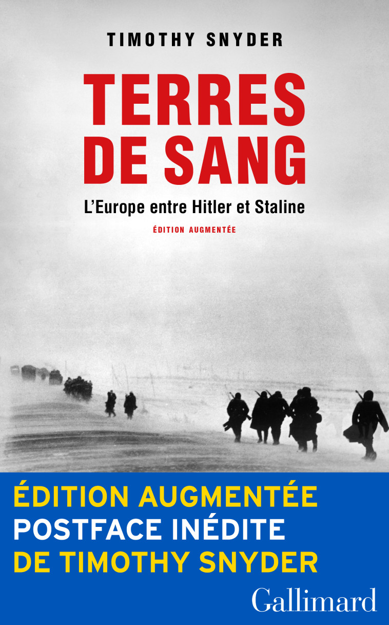 Terres de sang - Timothy Snyder - GALLIMARD