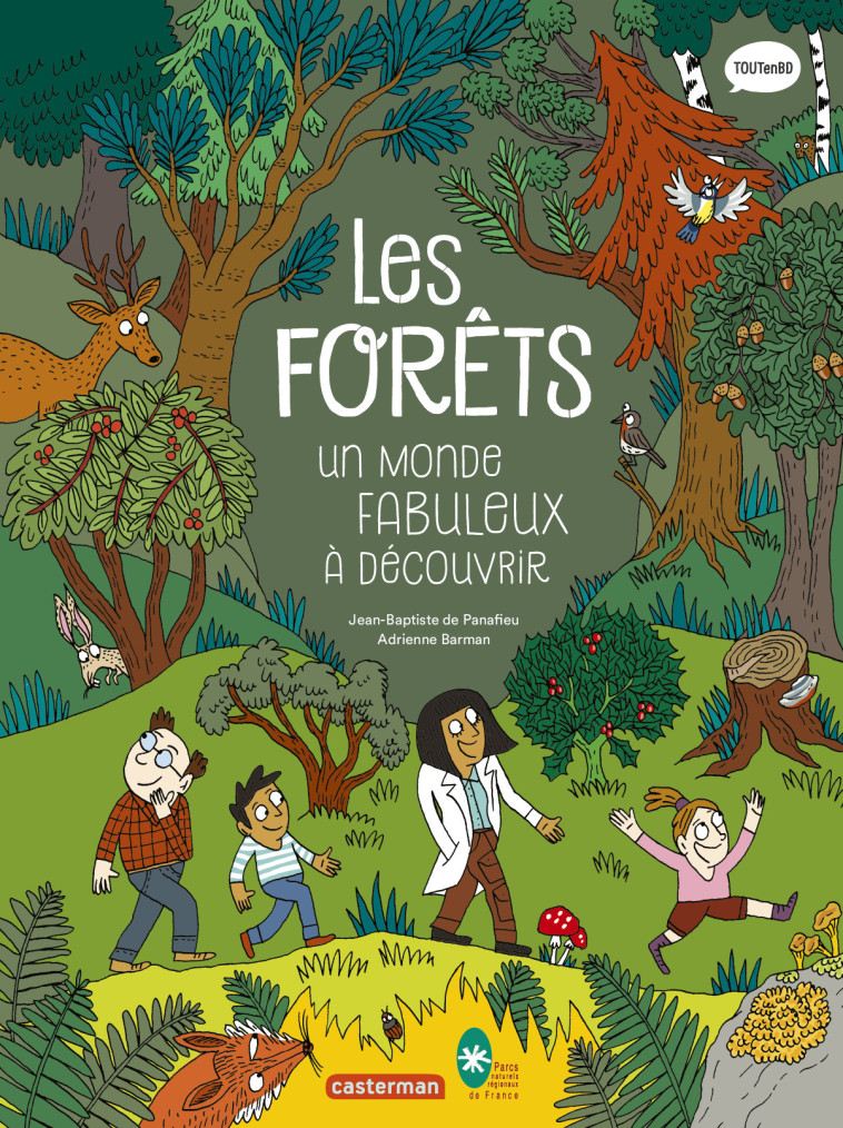 Les sciences en BD - Les Forêts - Jean-Baptiste de Panafieu - CASTERMAN