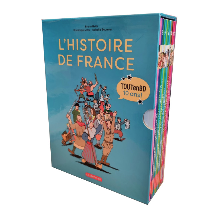 Histoire de France en BD - L'histoire de France - Dominique Joly - CASTERMAN