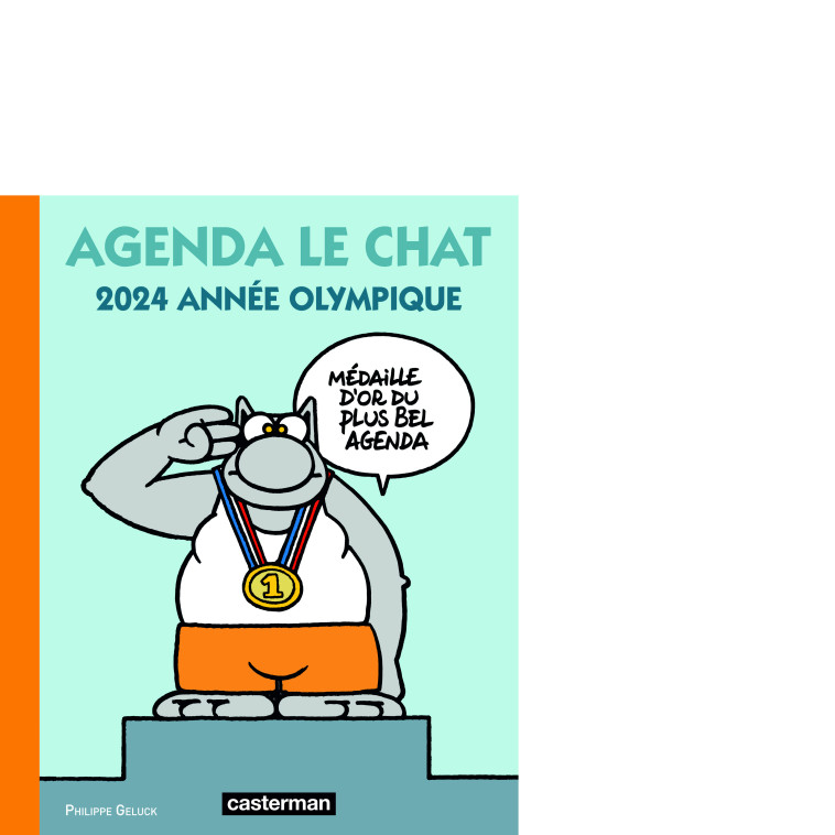 Le Chat - Agenda Le Chat 2024 - Philippe Geluck - CASTERMAN