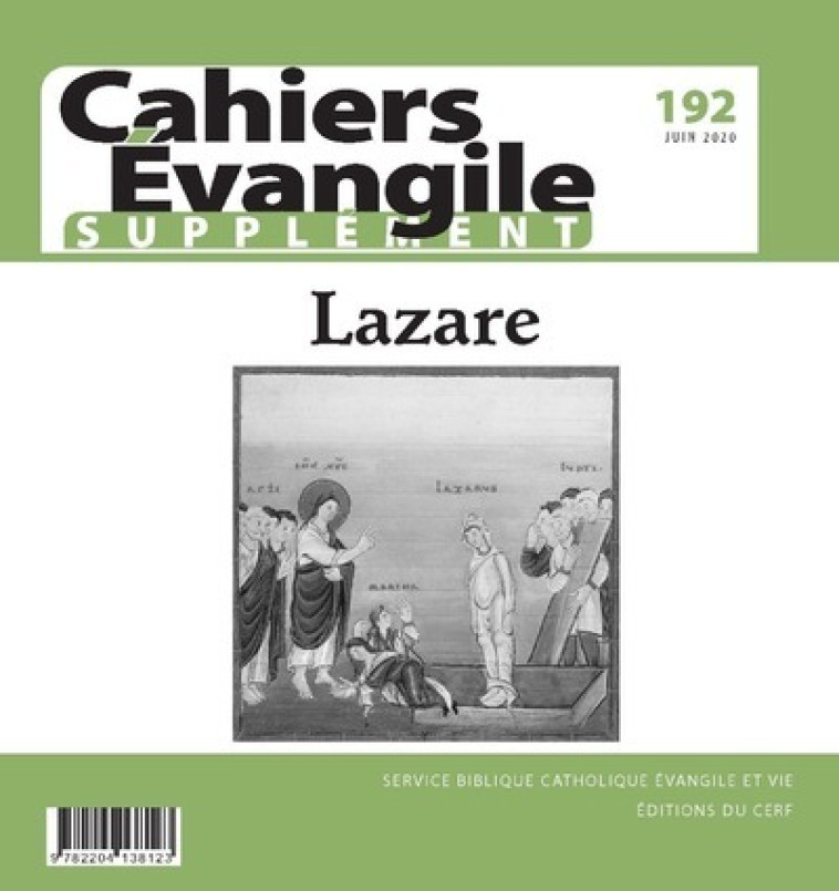 CAHIERS EVANGILE - NUMERO 192 - SUPPLEMENT -  Collectif - CERF