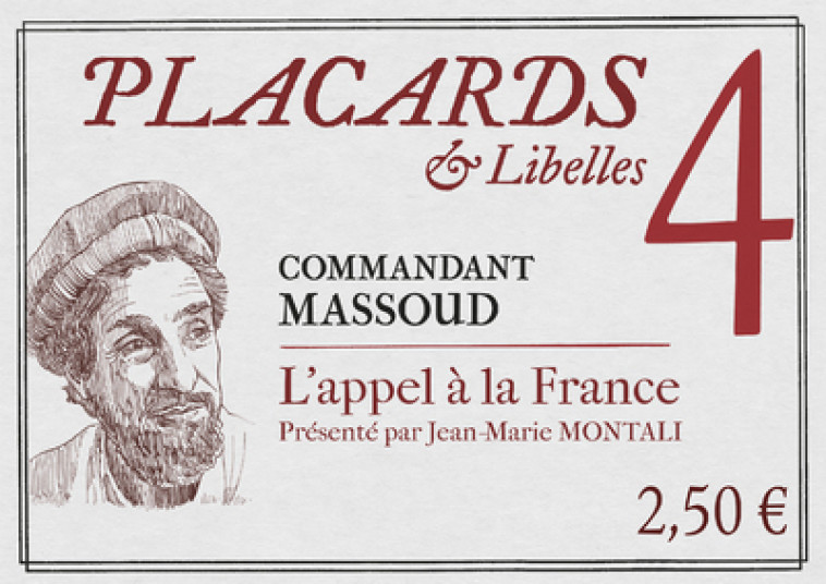 PLACARDS & LIBELLES - TOME 4 L'APPEL A LA FRANCE -  Anonyme - CERF