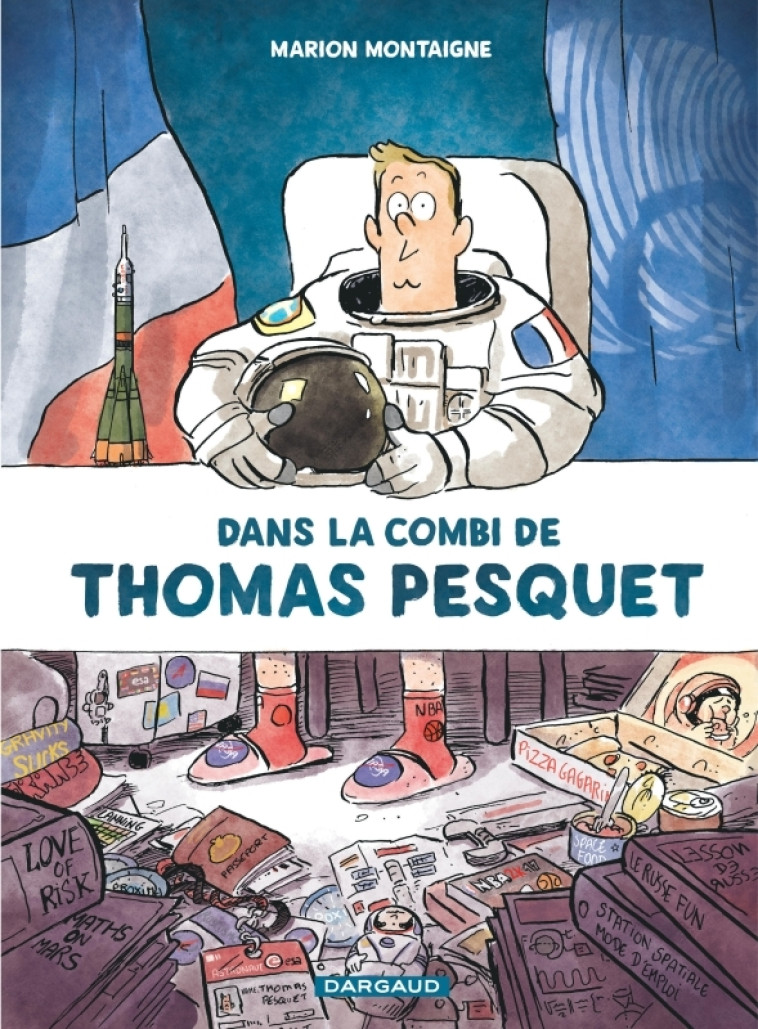 Dans la combi de Thomas Pesquet - Tome 0 - Dans la combi de Thomas Pesquet -  Montaigne Marion - DARGAUD