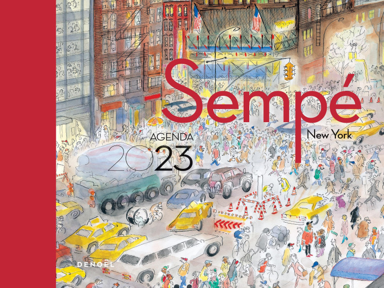 Agenda Sempé 2023 -  Sempé - DENOEL