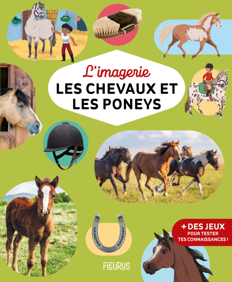 L'imagerie - Les chevaux et les poneys - Marie-Renée Guilloret - FLEURUS