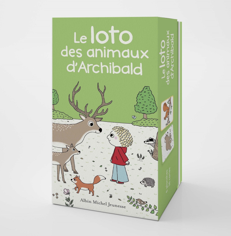 Archibald - Le Loto des animaux d'Archibald - Astrid Desbordes - ALBIN MICHEL