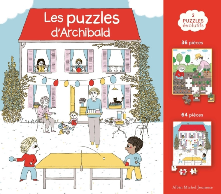 Archibald - Les Puzzles d'Archibald - Pauline Martin - ALBIN MICHEL