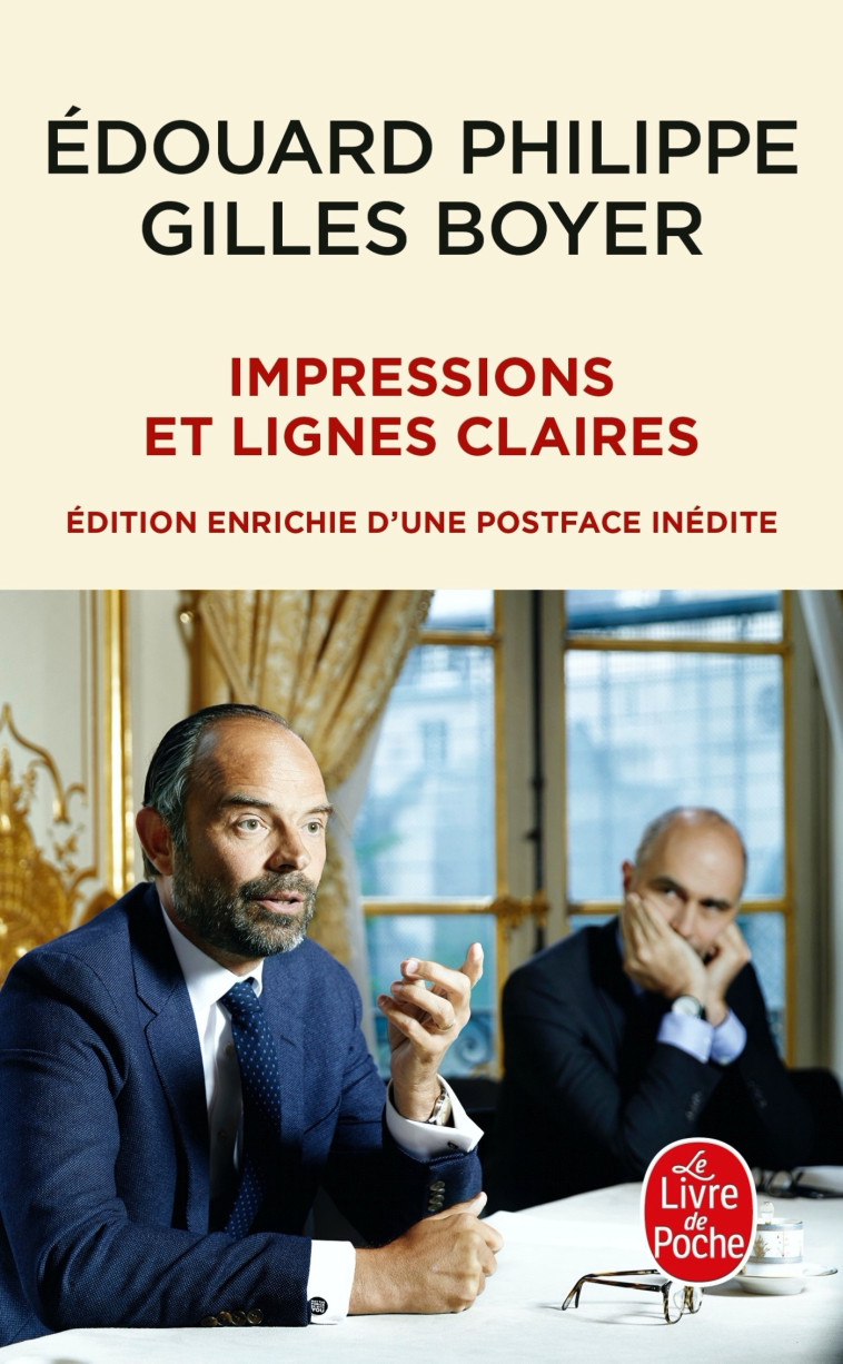 Impressions et lignes claires - Edouard Philippe - LGF