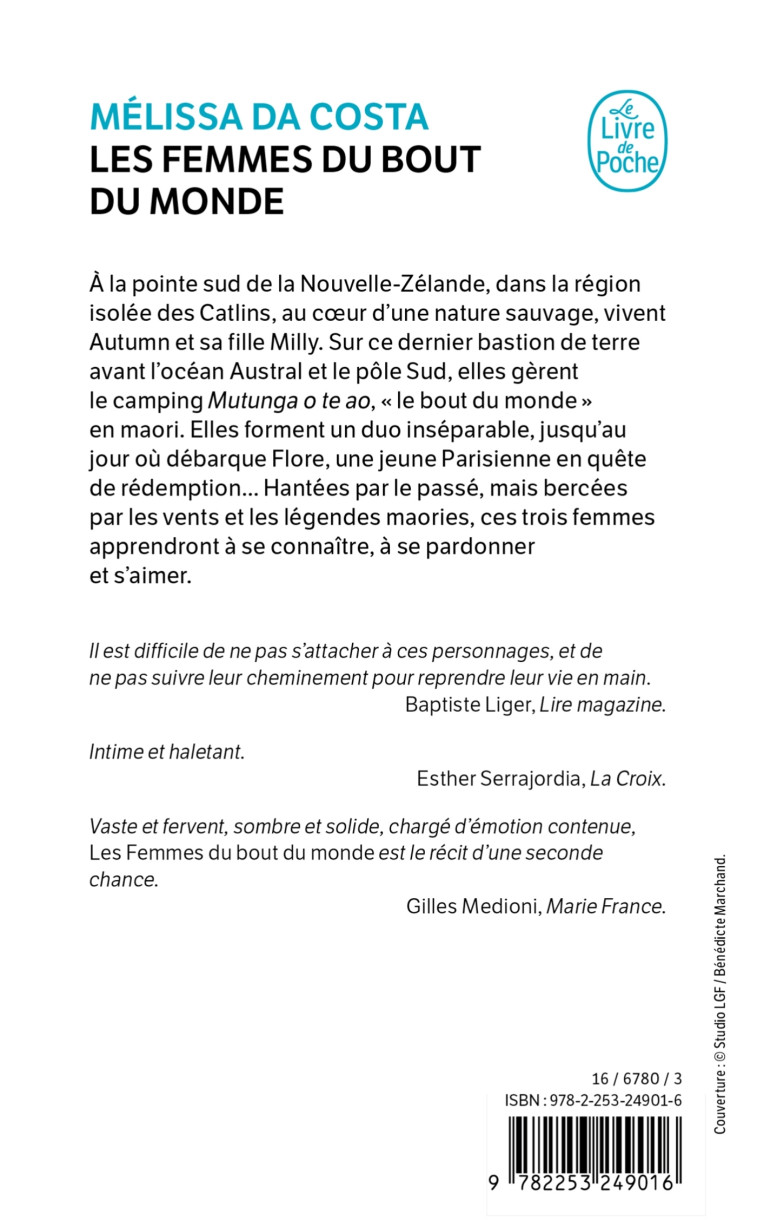 Les Femmes du bout du monde - Mélissa Da Costa - LGF