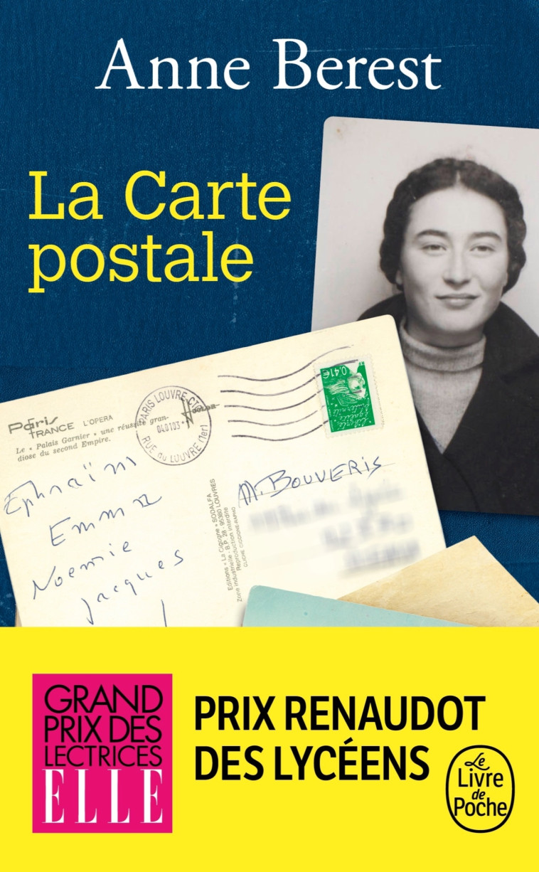 La carte postale - Anne Berest - LGF