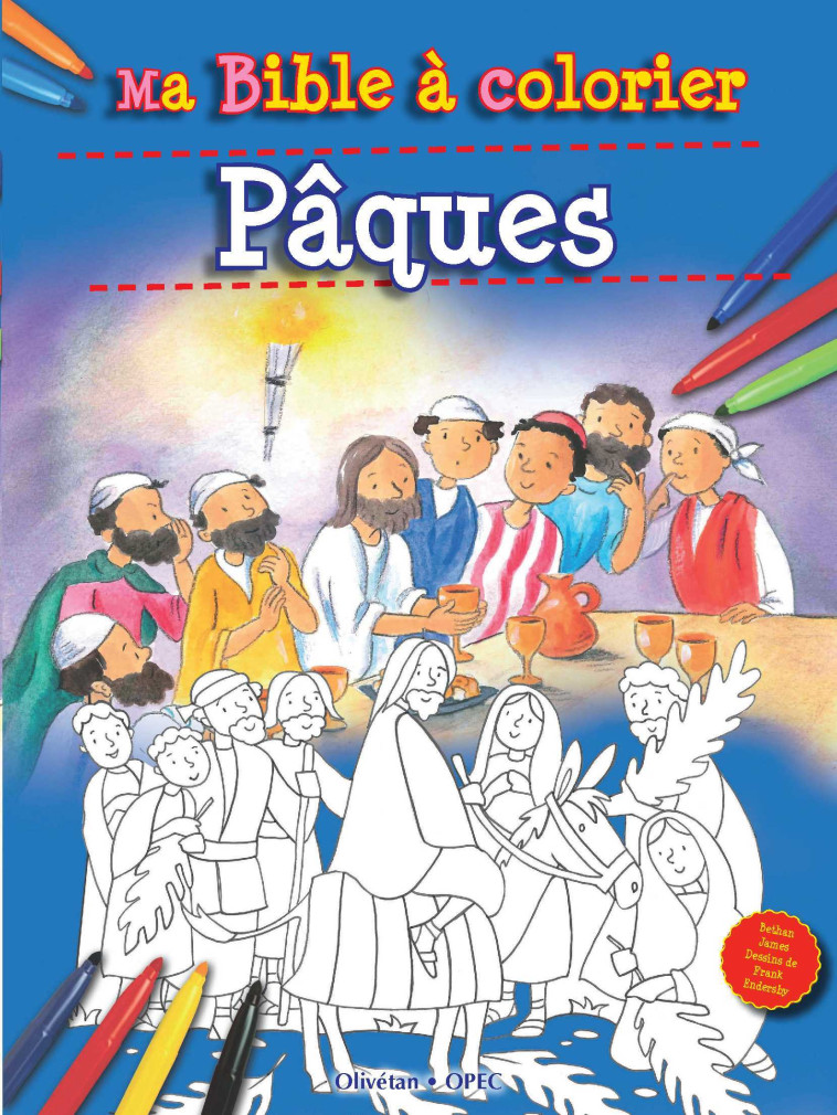 Ma Bible à colorier - Pâques -   - OLIVETAN