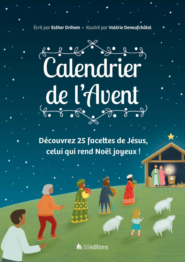 Calendrier de l'avent avec chevalet - Esther DRIHEM - BLF EUROPE