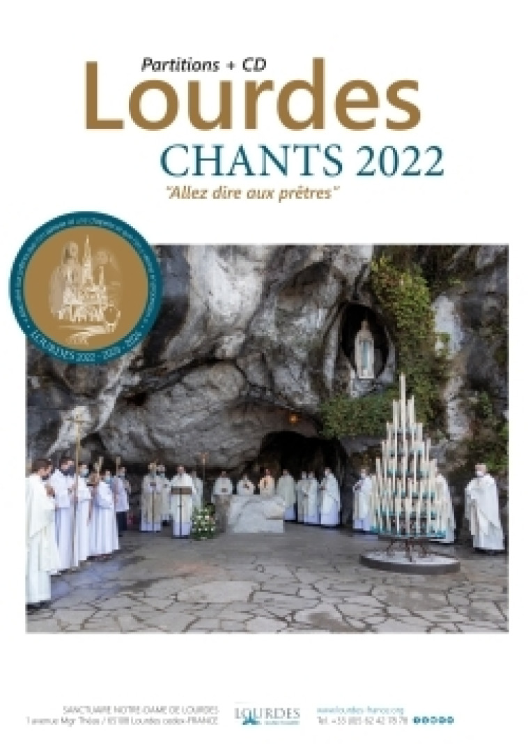 Lourdes : Chants 2022-2023-2024 - Jean-Paul Lécot - ADF MUSIQUE