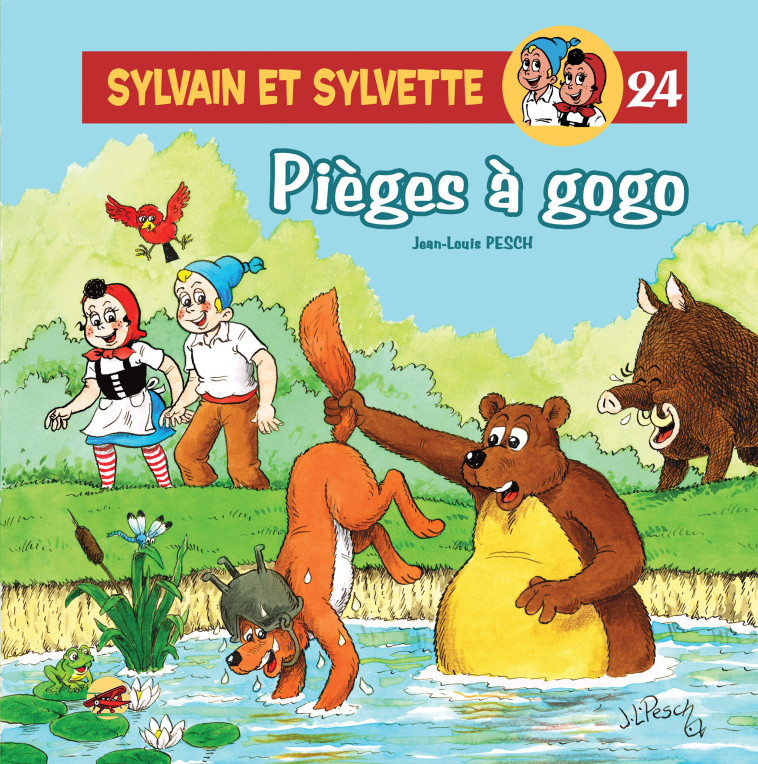 SYLVAIN ET SYLVETTE T.24 - PIEGES A GOGO - Jean-Louis PESCH - P TIT LOUIS