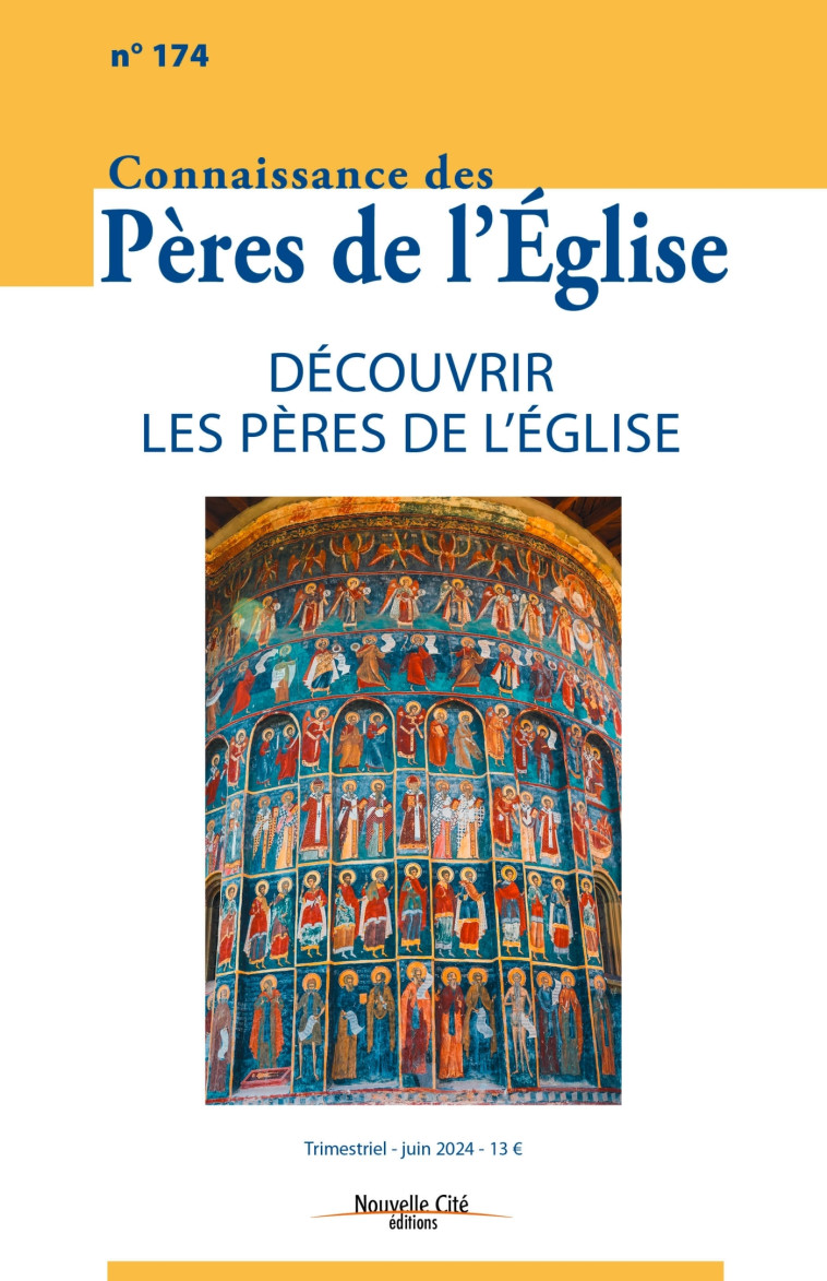 Connaissance des Pères de l'Eglise n°174 -   - NOUVELLE CITE