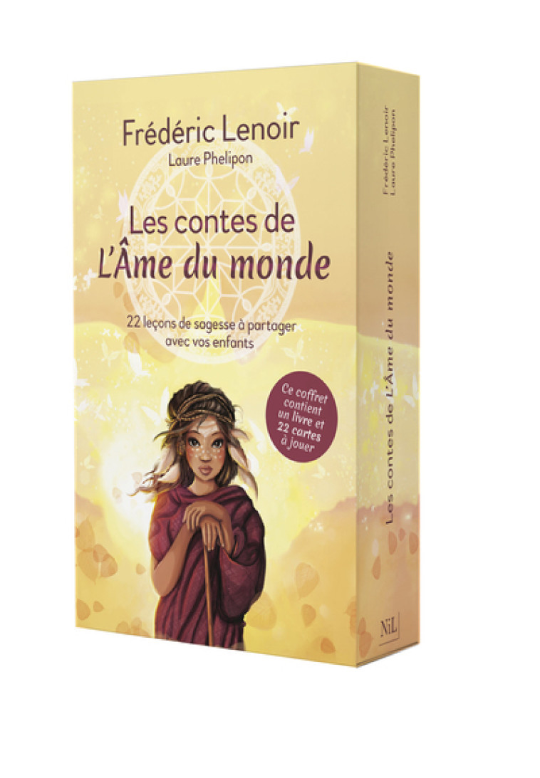 Coffret Les Contes de l'Ame du monde - 22 leçons de sagesse à partager avec vos enfants - Frédéric.. Lenoir - NIL