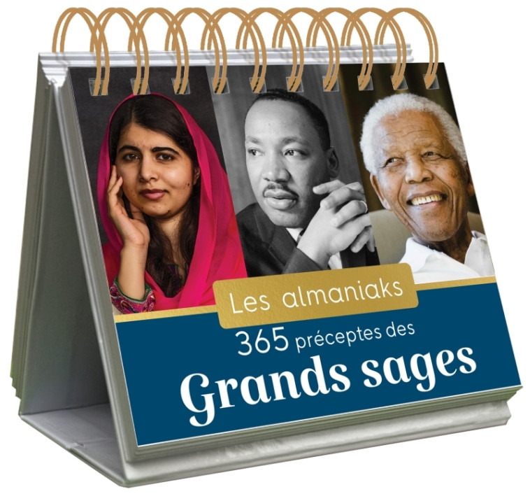 Almaniak 365 préceptes de grands sages, calendrier une page par jour - XXX - 365 PARIS