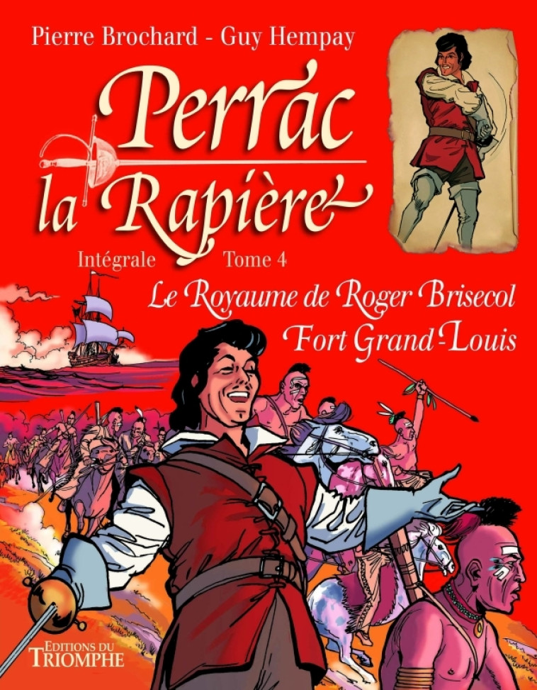 Perrac La Rapière Intégrale tome 4 - Guy Hempay - TRIOMPHE