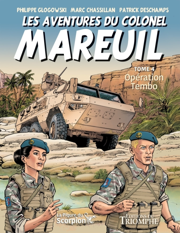 Les Aventures du colonel Mareuil tome 4 - Opération Tembo - Marc Chassillan - TRIOMPHE