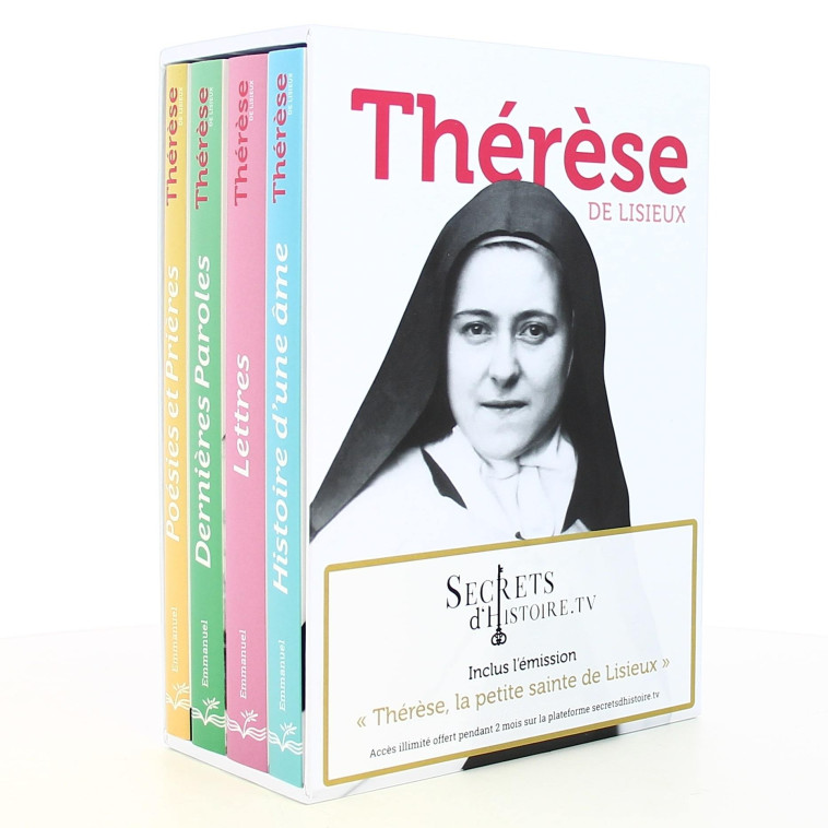 COFFRET  UVRES DE THERESE DE LISIEUX : EDITION LIMITEE -  Thérèse de Lisieux - EMMANUEL