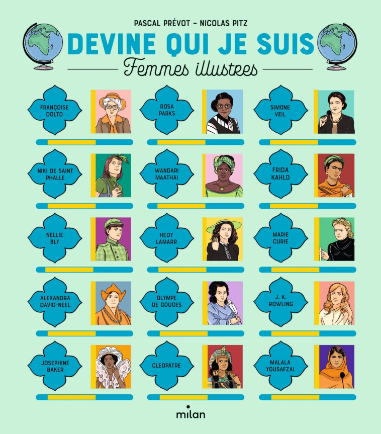 Devine qui je suis - Femmes illustres - Pascal Prévot - MILAN