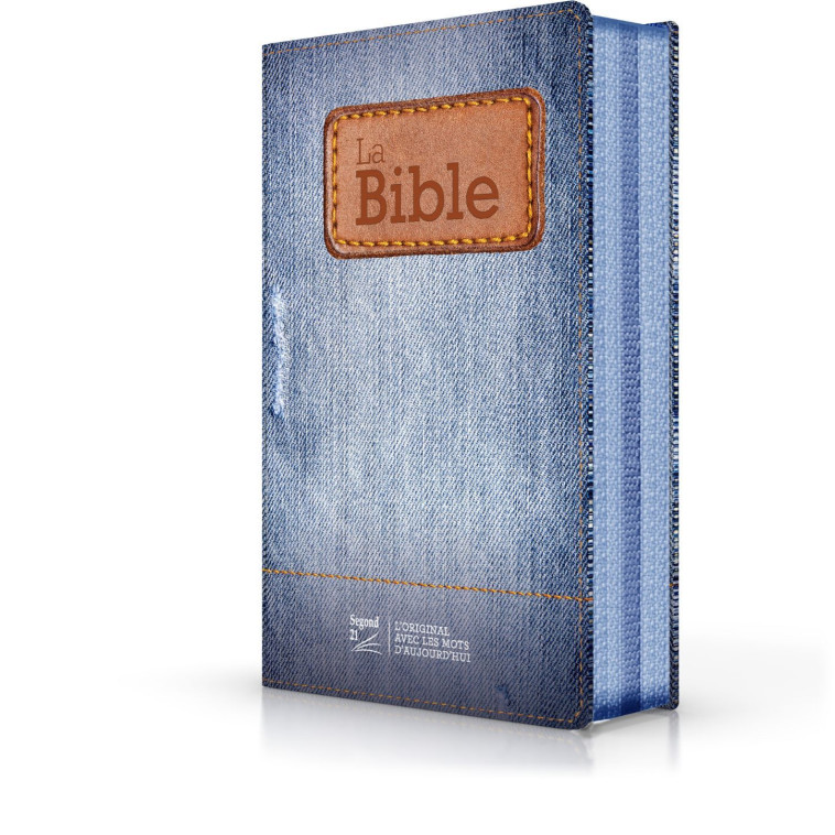 Bible Segond 21 compacte (premium style) toilée motif jeans - SEGOND 21 - BIBLIQUE GENEVE