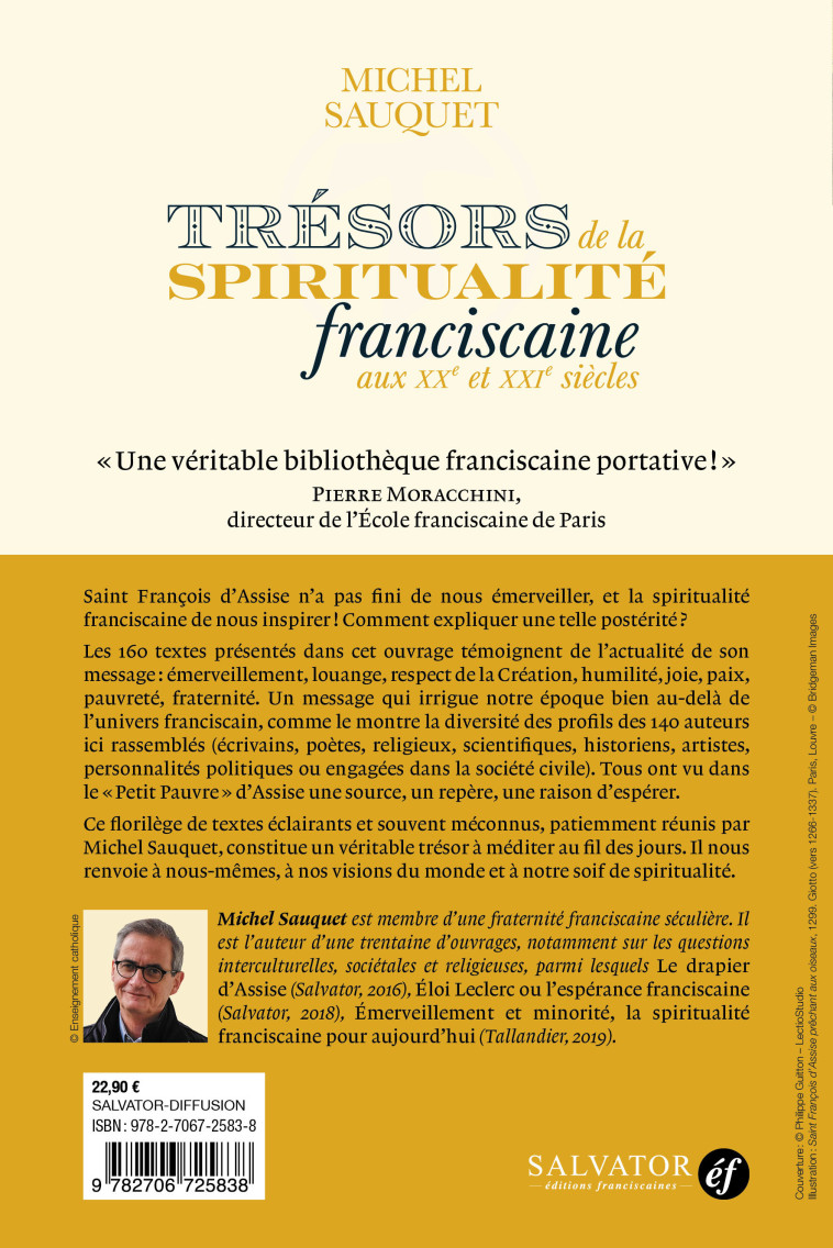 Trésors de la spiritualité franciscaine aux XXe et XXIe siècles - Michel SAUQUET - SALVATOR