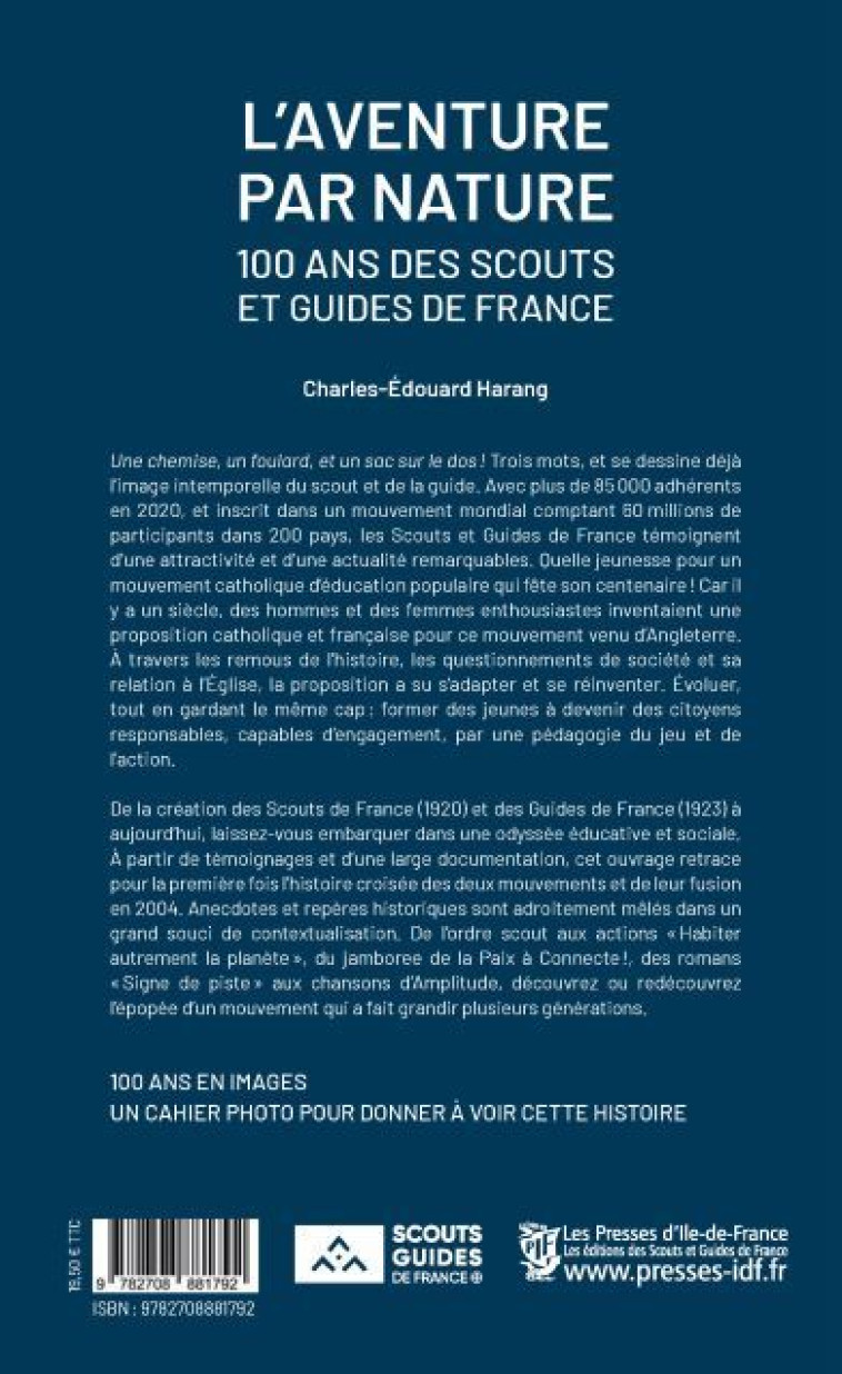 L'aventure par nature - Charles-Edouard Harang - PRESSES IDF