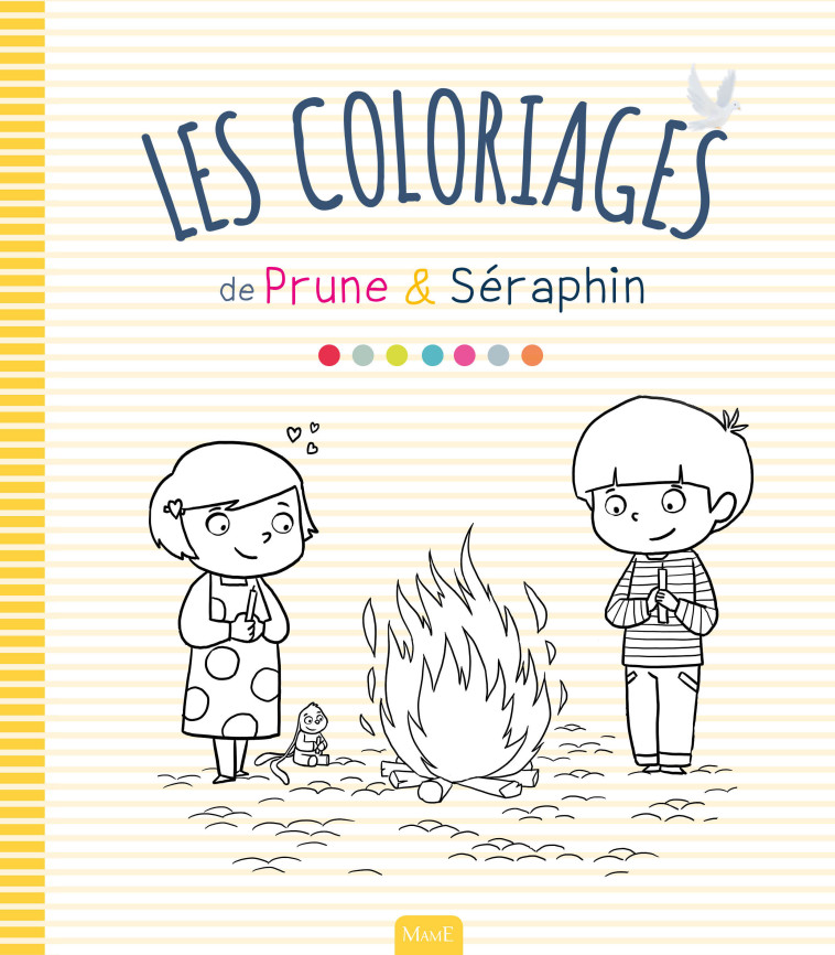 Les coloriages de Prune et Séraphin - Florian Thouret - MAME