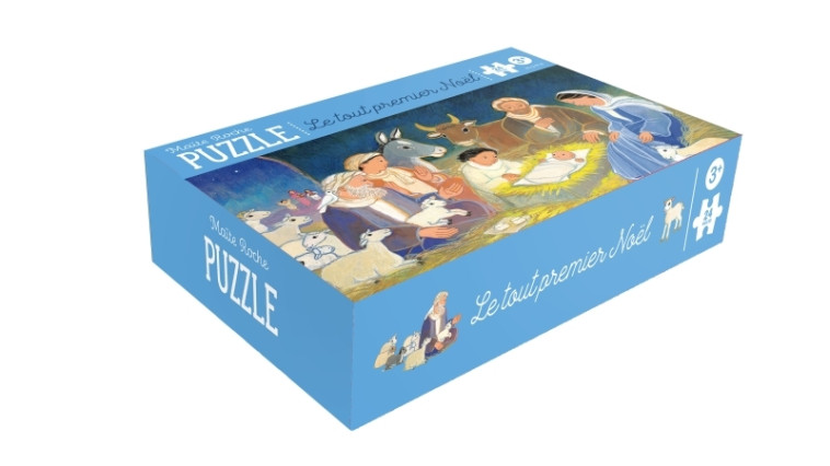 Puzzle   Le tout premier Noël - Maïte Roche - MAME