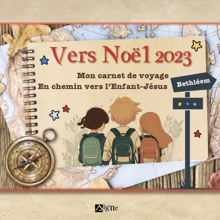 Vers Noël 2023 - Mon carnet de voyage - Marie Malcurat - SIGNE