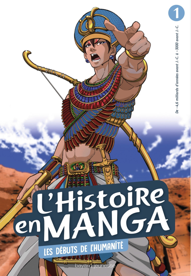 L'histoire en manga 1 - Les débuts de l'humanité - Aurélien Estager - BAYARD JEUNESSE