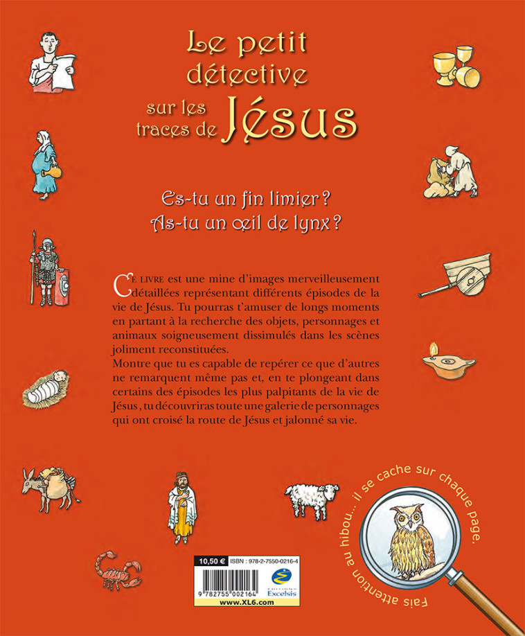 Le petit détective sur les traces de Jésus - Peter Martin - EXCELSIS