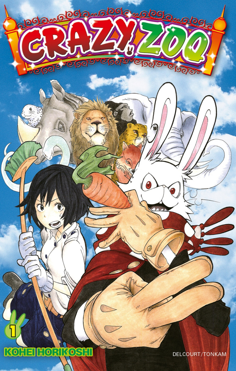 Crazy Zoo T01 - Kohei Horikoshi - DELCOURT