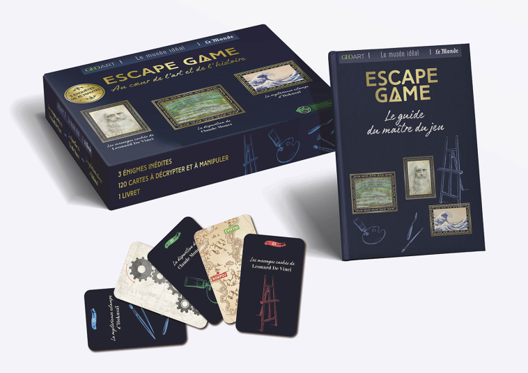 Escape Game Au coeur de l'art et de l'histoire -  Collectif - MUSEE IDEAL